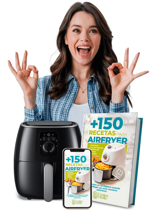 Ebook 150 Recetas para Air fryer (Spanish)