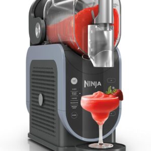 Ninja SLUSHi with RapidChill Technology, 88 oz. Frozen Drink & Slushie Machine, 5 Preset Programs, Margaritas, Frappés, and More, Premium Accents, Black, FS301
